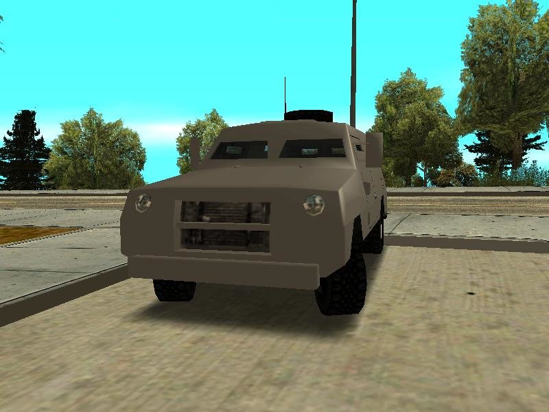 GTA San Andreas Coche Blindado AS-32 Mod 