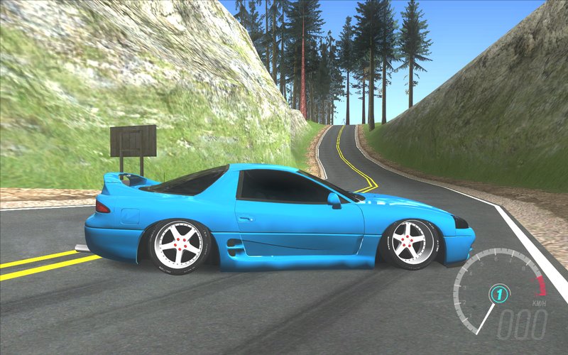 GTA San Andreas Mitsubishi 3000GT Mod