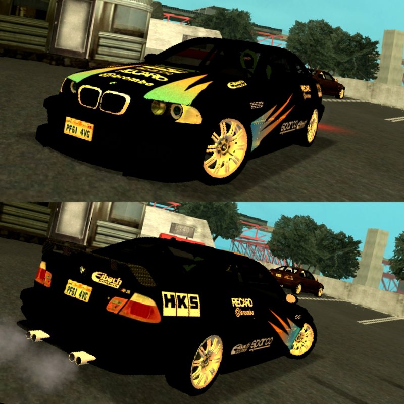 Download BMW E46 Sedan Tuning V3 for GTA San Andreas (iOS, Android)