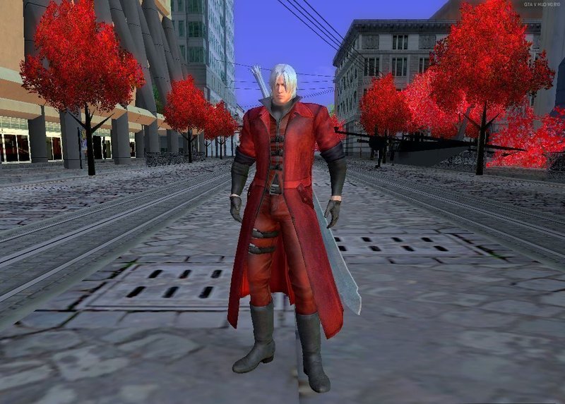 GTA San Andreas DmC Devil May Cry Kat Mod 