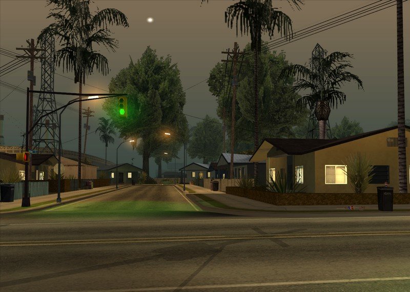 GTA San Andreas Donna Street Environment Mod 