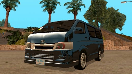 Toyota Hiace for Mobile