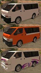 Toyota Hiace for Mobile