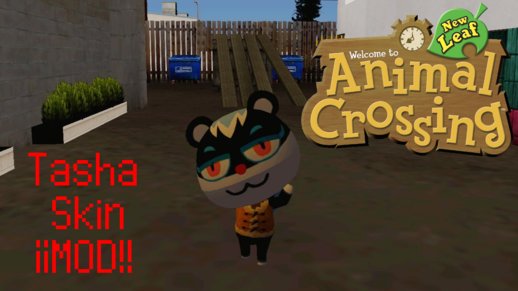 Animal Crossing Tasha Skin Mod