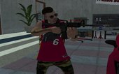 GTA Online Skin Ramdon N23 Male Miami Heat Lebron James jersey