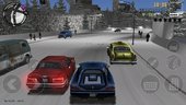 Winter mode patch for GTA III Mobile