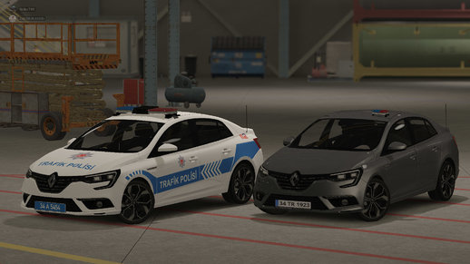 Renault Megane 4 / IV Turkish Police Pack [REPLACE][ELS]