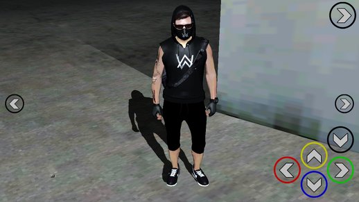 GTA Online Skin Ramdon Alan Walker V2 Import-Export for mobile