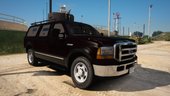 2000 FORD EXCURSION BLACK WATER ARMORED [add-on- Locked]