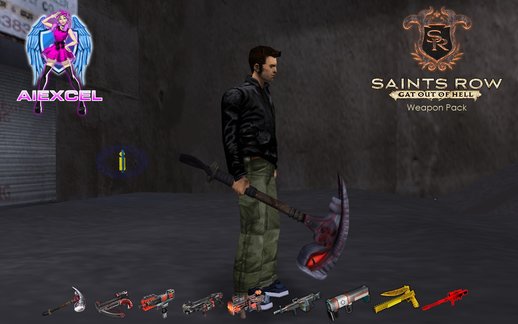 Saints Row: Gat out of Hell Weapons Pack (GTA3 Version)