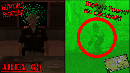 Hunting Bigfoot (DYOM)