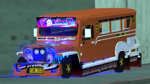 Philippine Jeepney (MB Orange LGS)