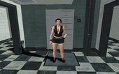 Soul Calibur Taki Short Short Leather Suit