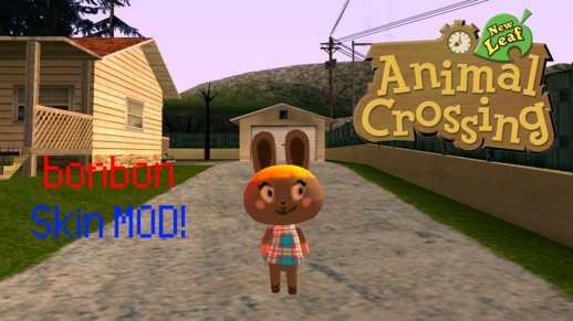 Animal Crossing Bonbon Skin Mod