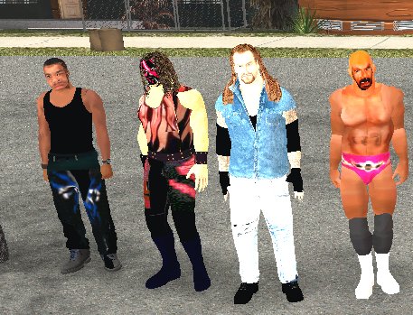 WWF Attitude Era Skin Pack