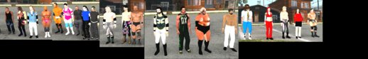 WWF Attitude Era Skin Pack