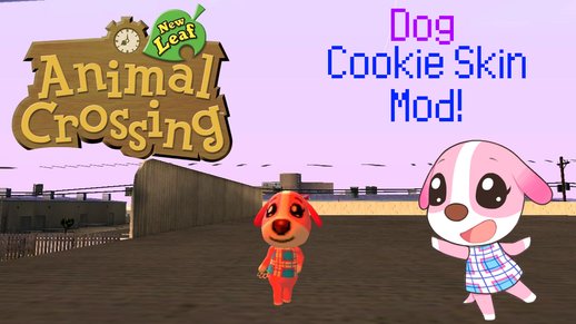 Animal Crossing Cookie Skin Mod