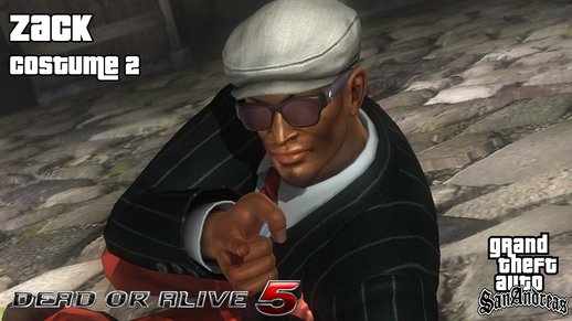 Dead Or Alive 5 - Zack (Costume 2)