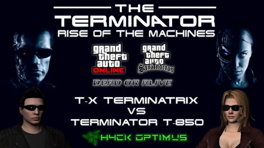 GTA Online y DOA Pack de Skins The Terminator Rise Of The Machimes