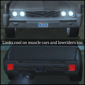 GTA V Style High Quality Vehicle Lights for Android/PC