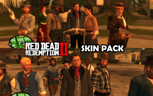 Red Dead Redemption 2 skin pack