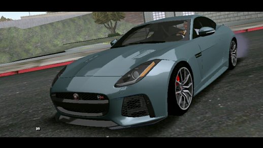 Jaguar F-Type SVR 2017 Low poly