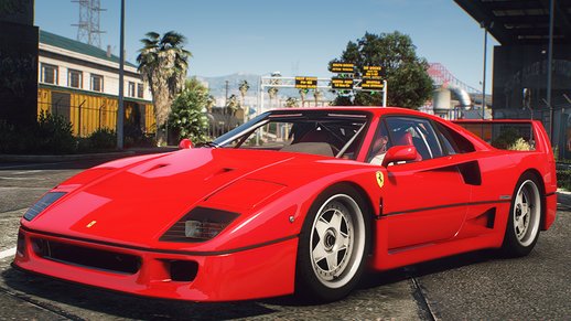 1987 Ferrari F120 [F-40] EU Spec [Add-On | Animated | LODs]