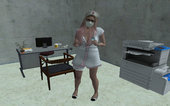 GTA Online Skin Ramdon Female Outher Dress Sexy Nurse Halloween