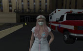GTA Online Skin Ramdon Female Outher Dress Sexy Nurse Halloween