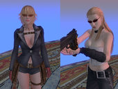DMC Lady and Trish with weapons
