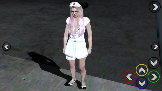 GTA Online Skin Ramdon Female Outher Dress Sexy Nurse Halloween for mobile