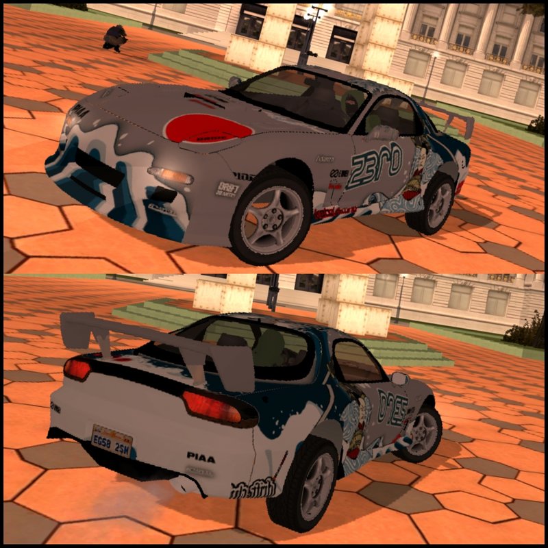 GTA San Andreas Mazda RX-7 Tunable for Mobile Mod - GTAinside.com