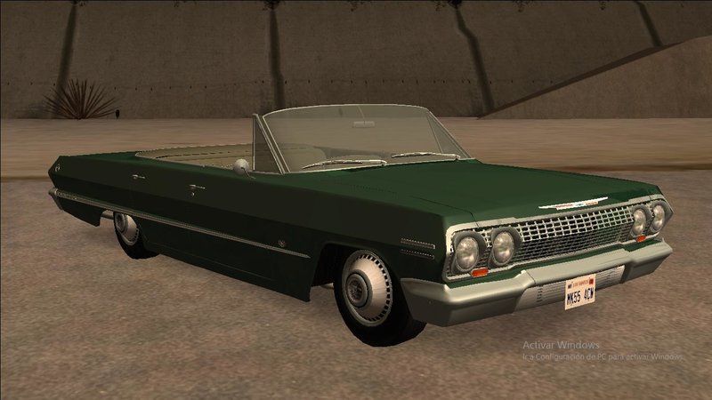 Chevy Impala LowRider GTA San Andreas Cars de Android APK e PC 