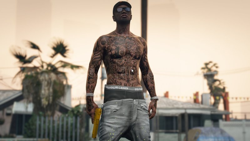 GTA 5 Full Body Tattoo for MP Male Mod - GTAinside.com