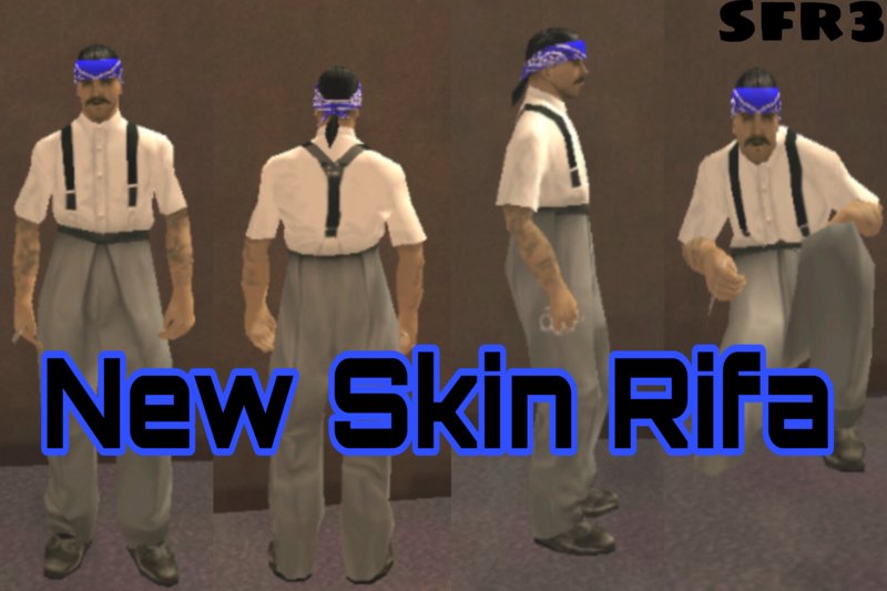 GTA San Andreas [SA] Rifa Tags Comeback Mod 