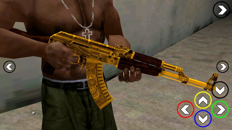 gold ak 47 cartel