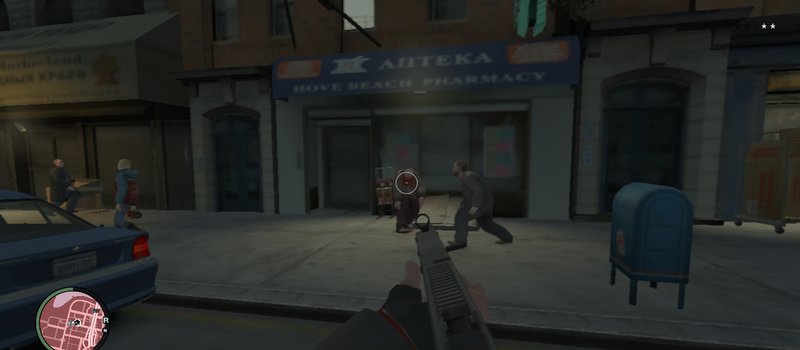 First-person camera in Hitman 3 as a mod. I decided to show it