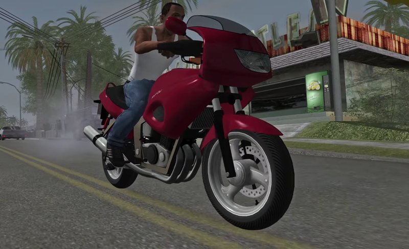 Família MixMods - Moto PCJ-600 original do GTA SA