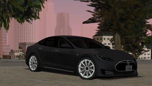 Tesla Model S Lowpoly