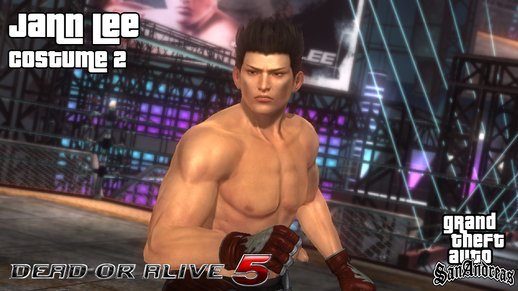 Dead Or Alive 5 - Jann Lee (Costume 2)