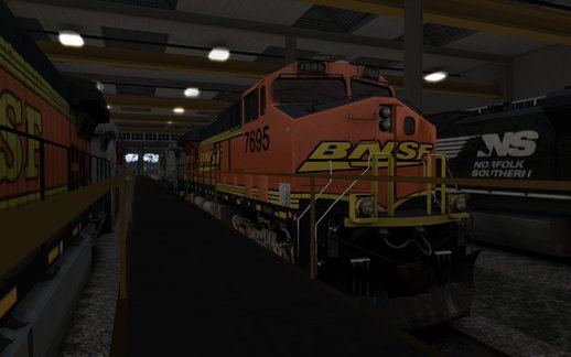 BNSF 7695 