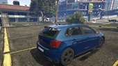 Volkswagen Polo R-Line 2018 unmarked police car
