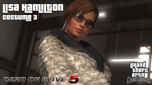 Dead Or Alive 5 - Lisa Hamilton (Costume 3)