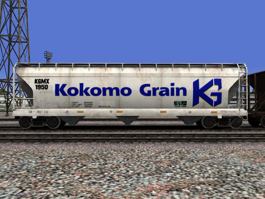 Covered Hopper Kokomo Grain 