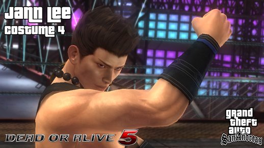 Dead Or Alive 5 - Jann Lee (Costume 4)