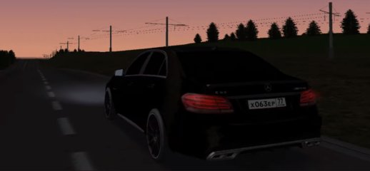 Mercedes-Benz E63 AMG sound mod