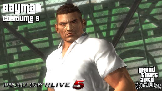 Dead Or Alive 5 - Bayman (Costume 3)