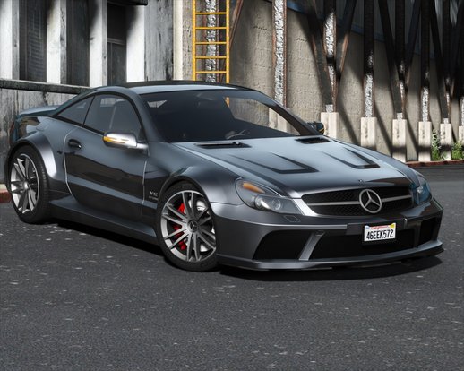 2009 Mercedes-Benz SL65 Black Series [Add-On | LODs | Template]