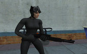 Fortnite Catwoman Comic Book Outfit SET