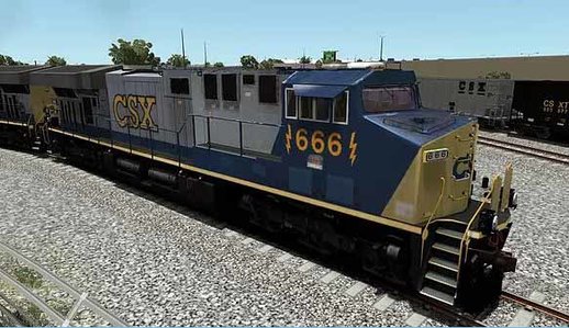 EMD GE ES44AC CSX Devil 